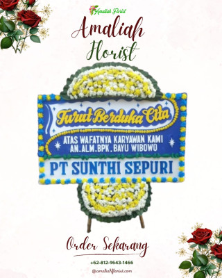 Papan Bunga Duka di Batu Ampar
