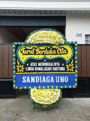 Papan Bunga Duka di Batu Ampar
